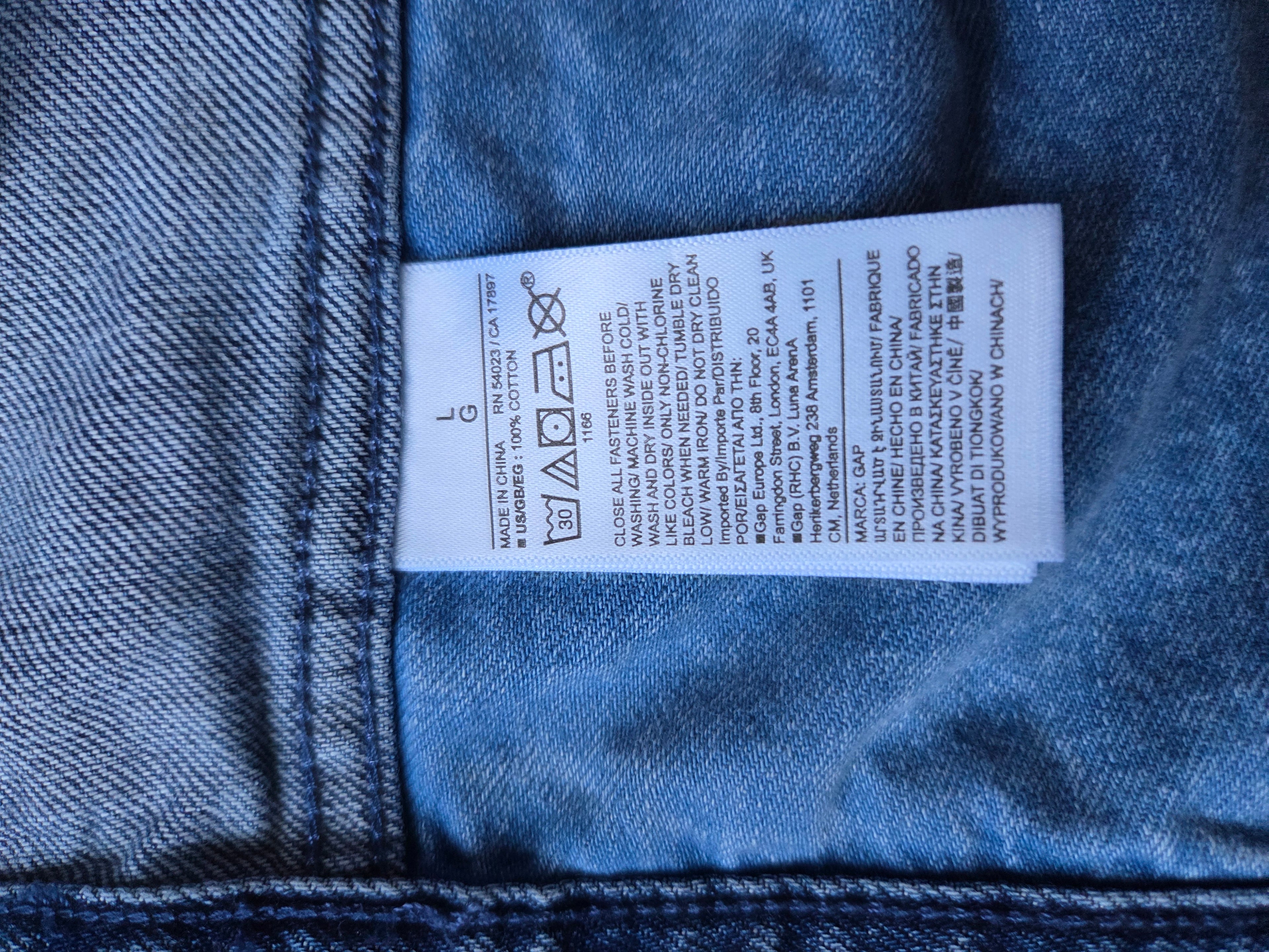 GAP Light Wash Denim Jacket