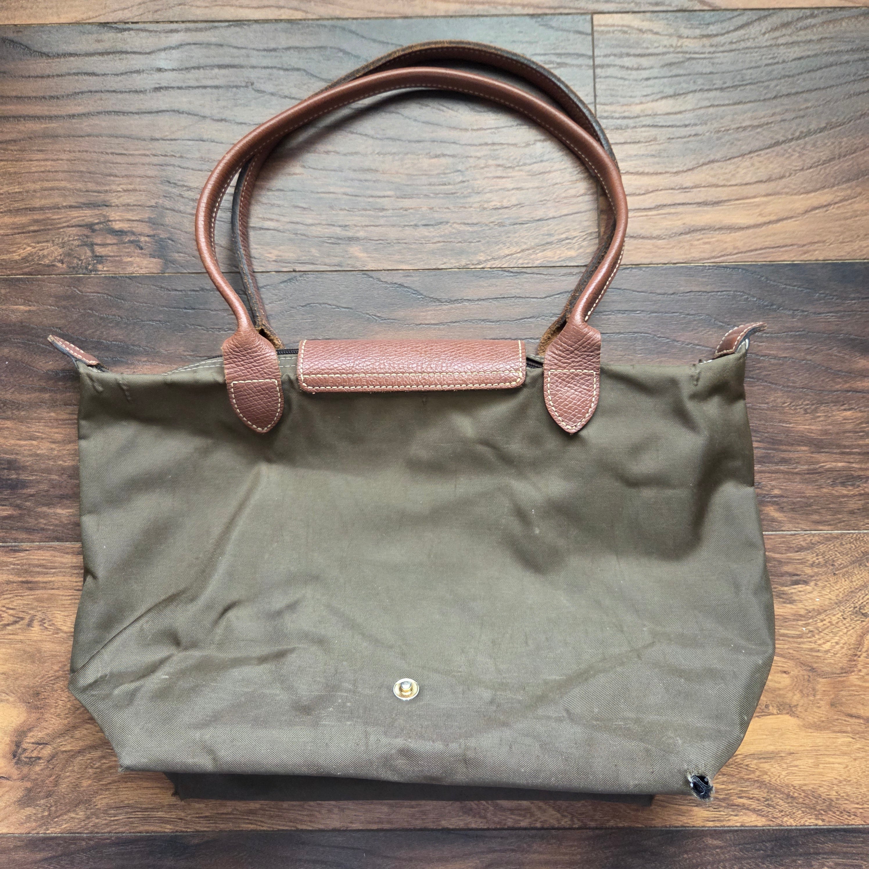 Longchamp Le Pliage Tote (flaws)
