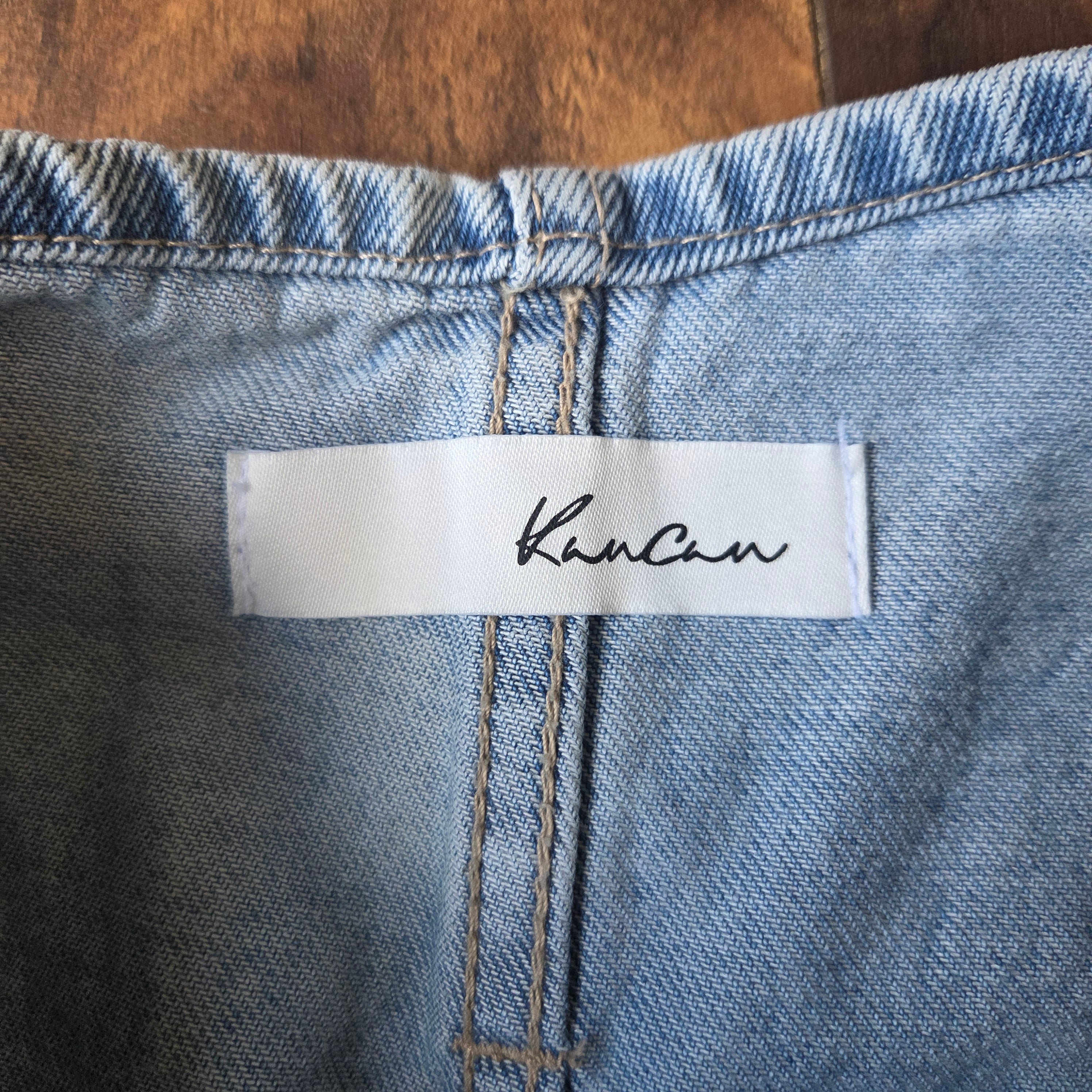 Kancan High Rise Paper Bag Jeans