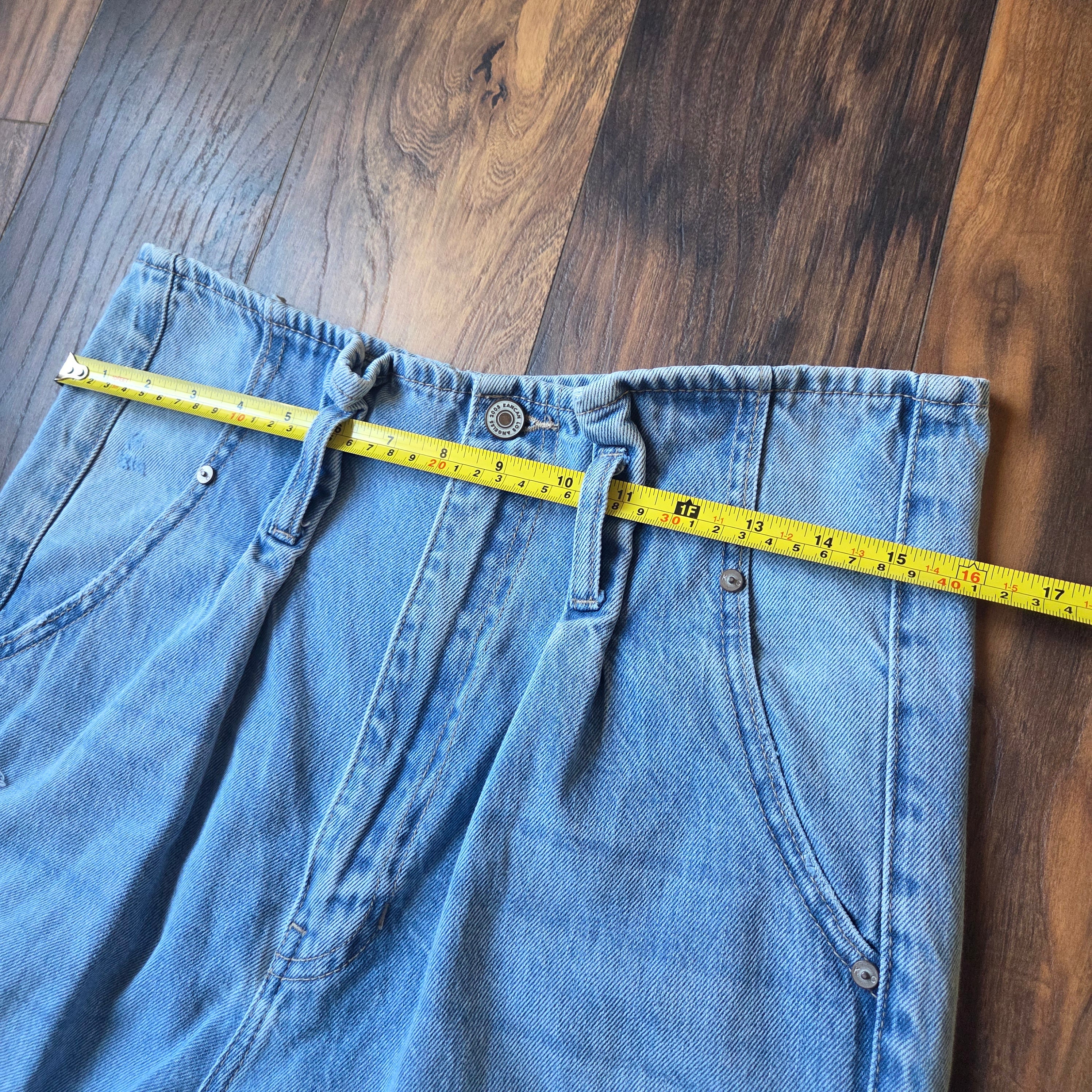 Kancan High Rise Paper Bag Jeans