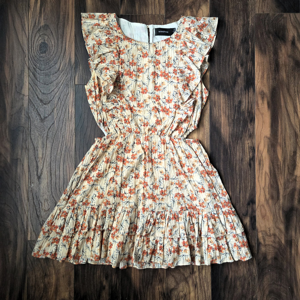 Revolve Mink Pink Floral Mini Dress