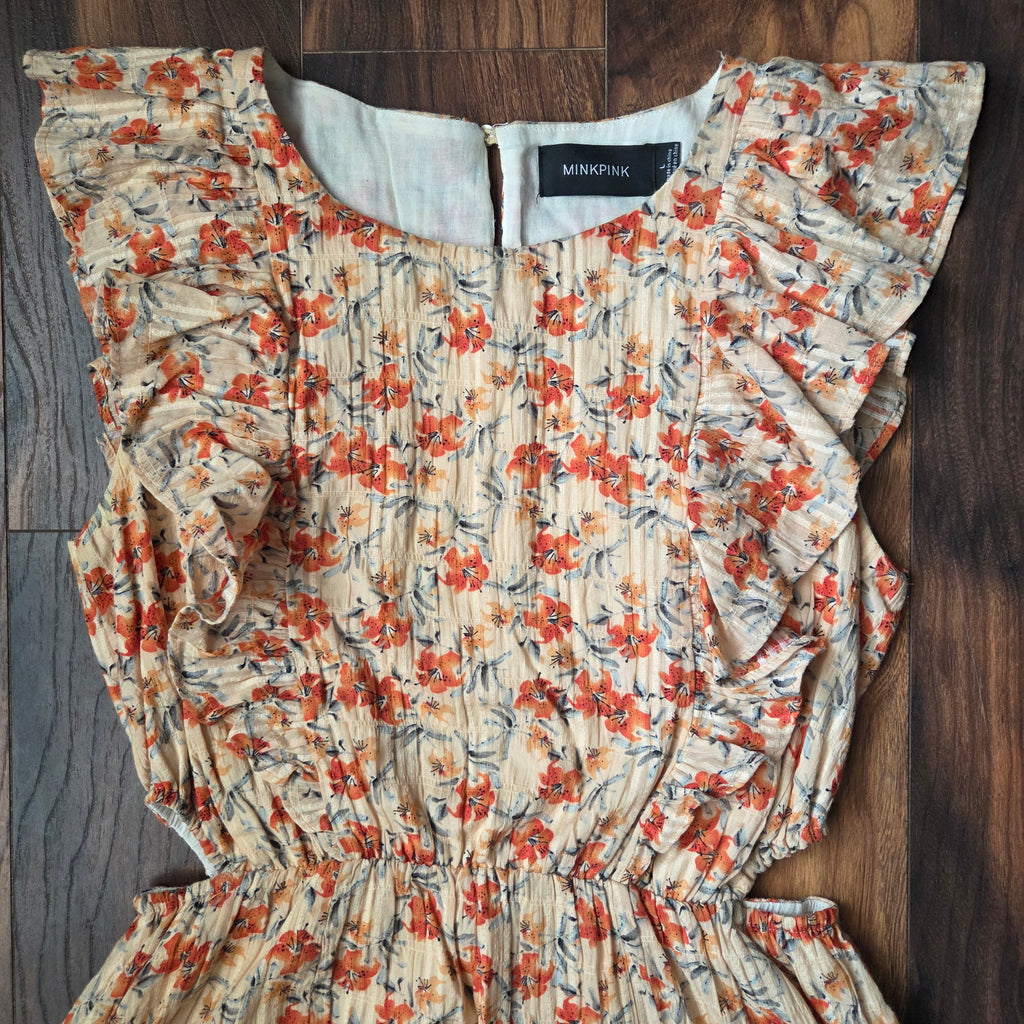 Revolve Mink Pink Floral Mini Dress