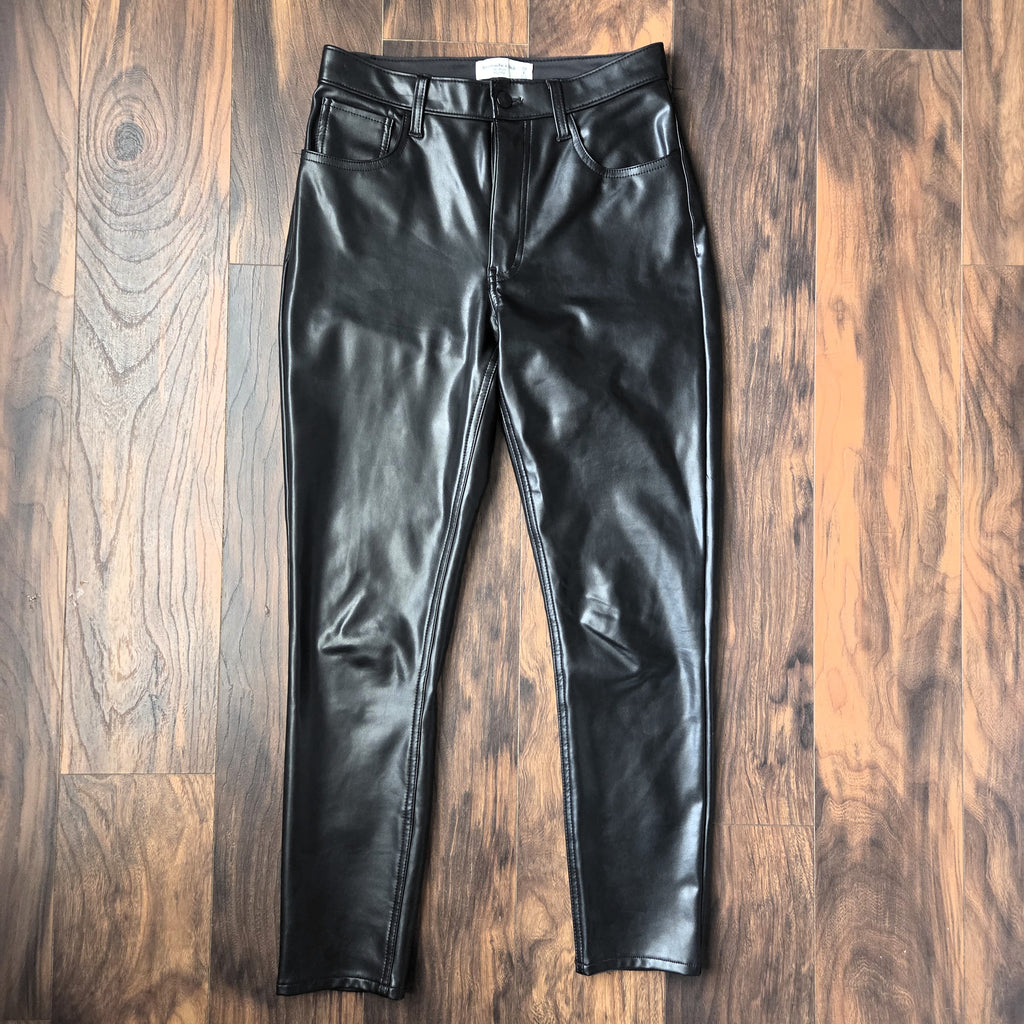 Abercrombie & Fitch Skinny Vegan Leather Pants
