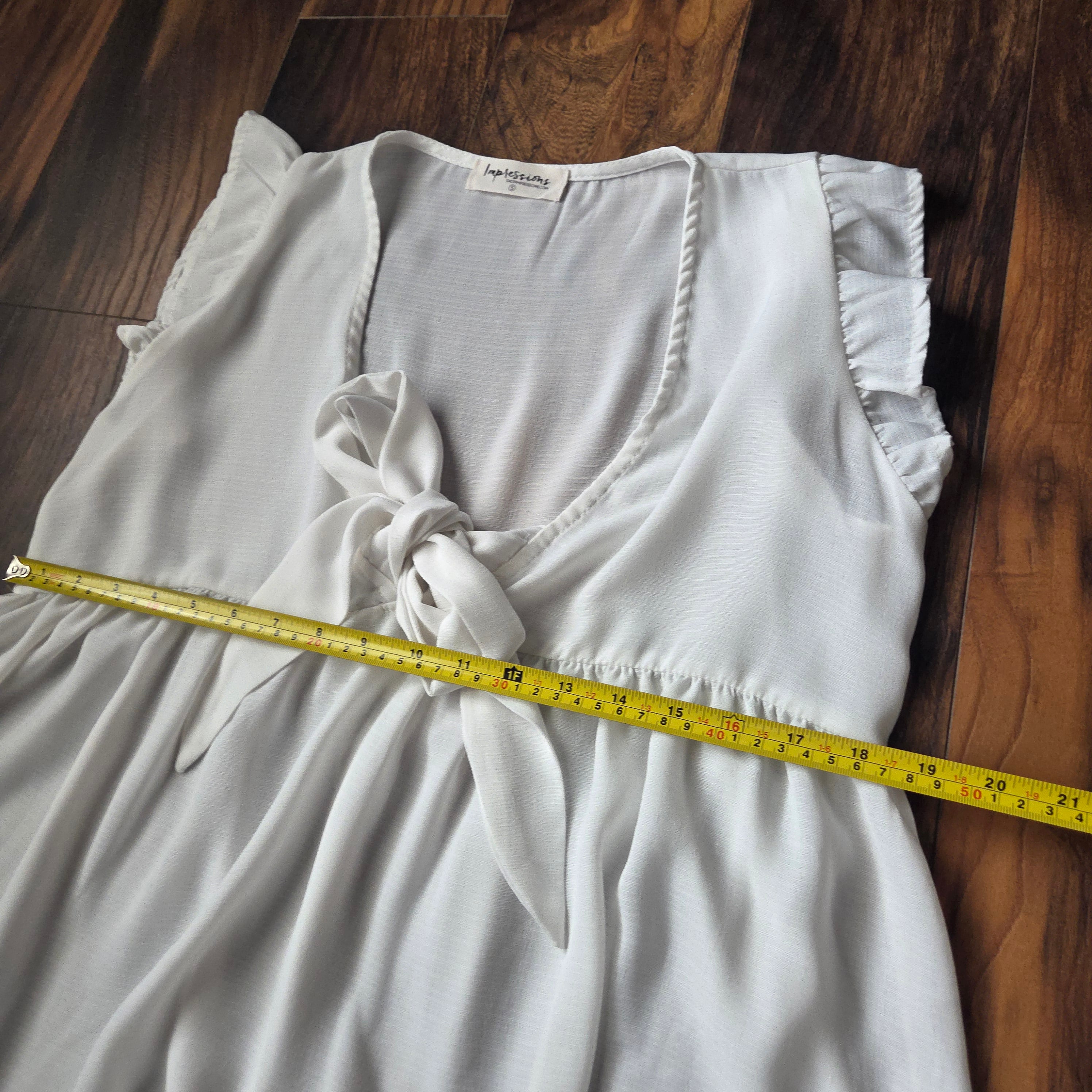 Impressions Boutique Tie Front Blouse