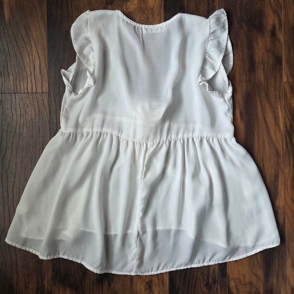 Impressions Boutique Tie Front Blouse