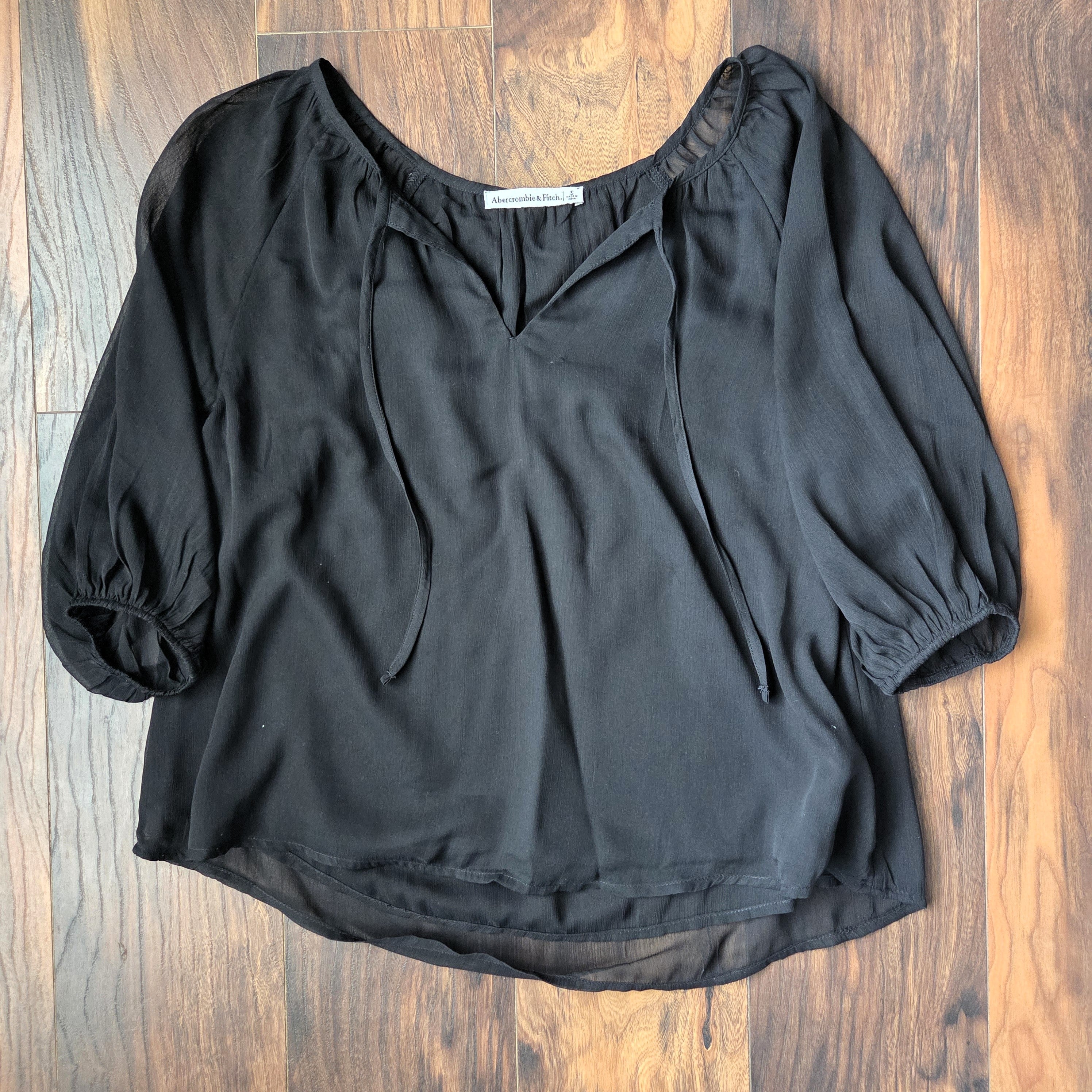 Abercrombie & Fitch Sheer Blouse