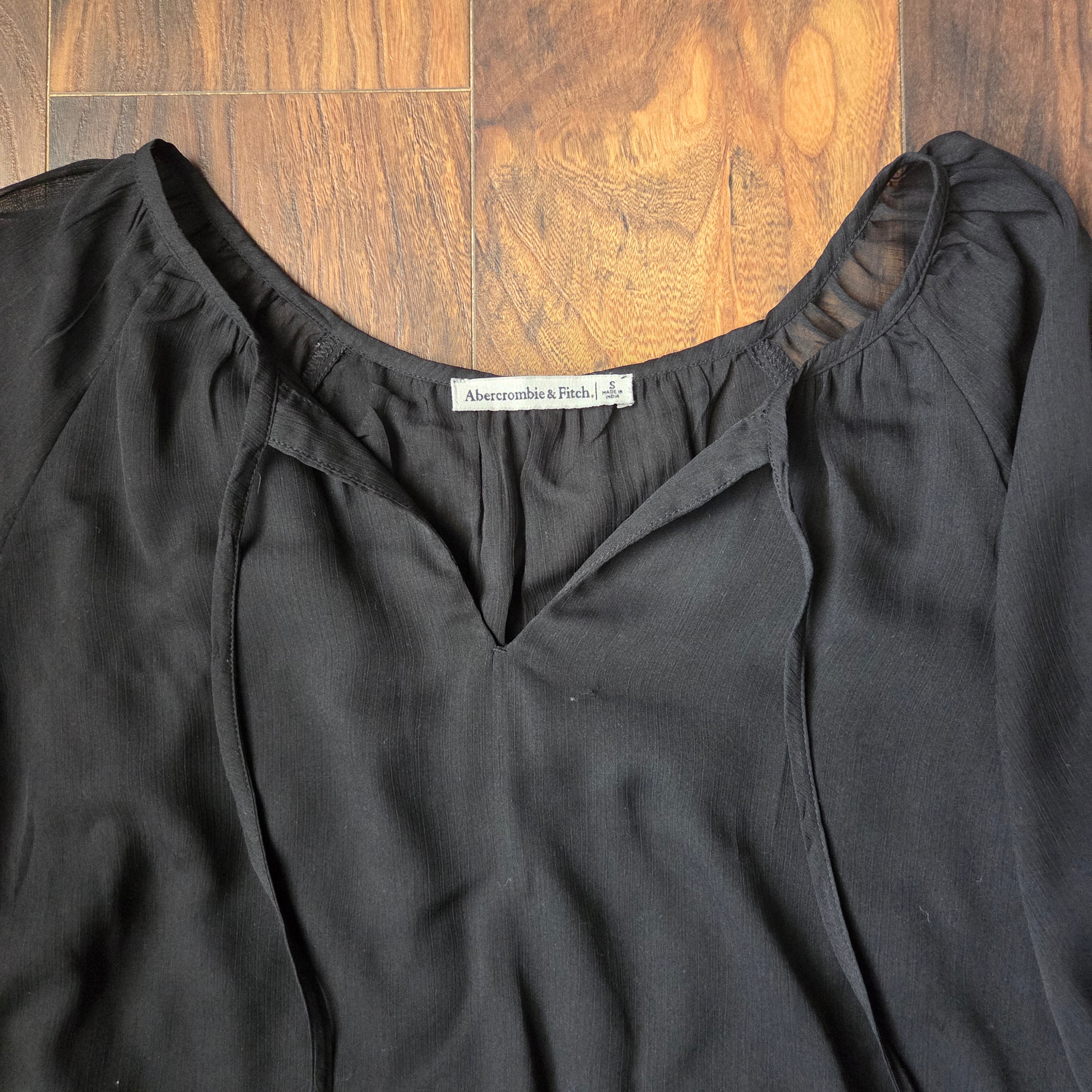 Abercrombie & Fitch Sheer Blouse