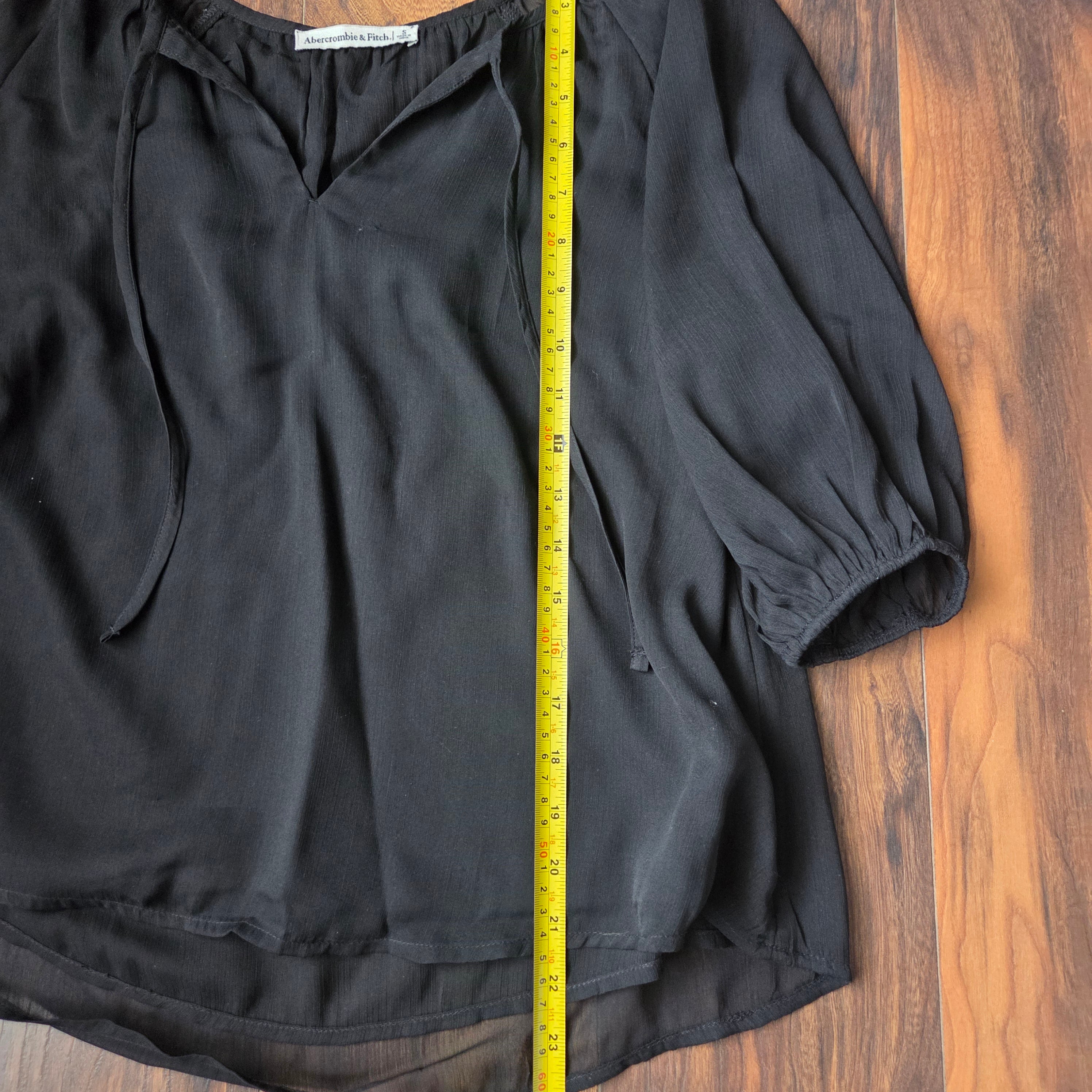 Abercrombie & Fitch Sheer Blouse