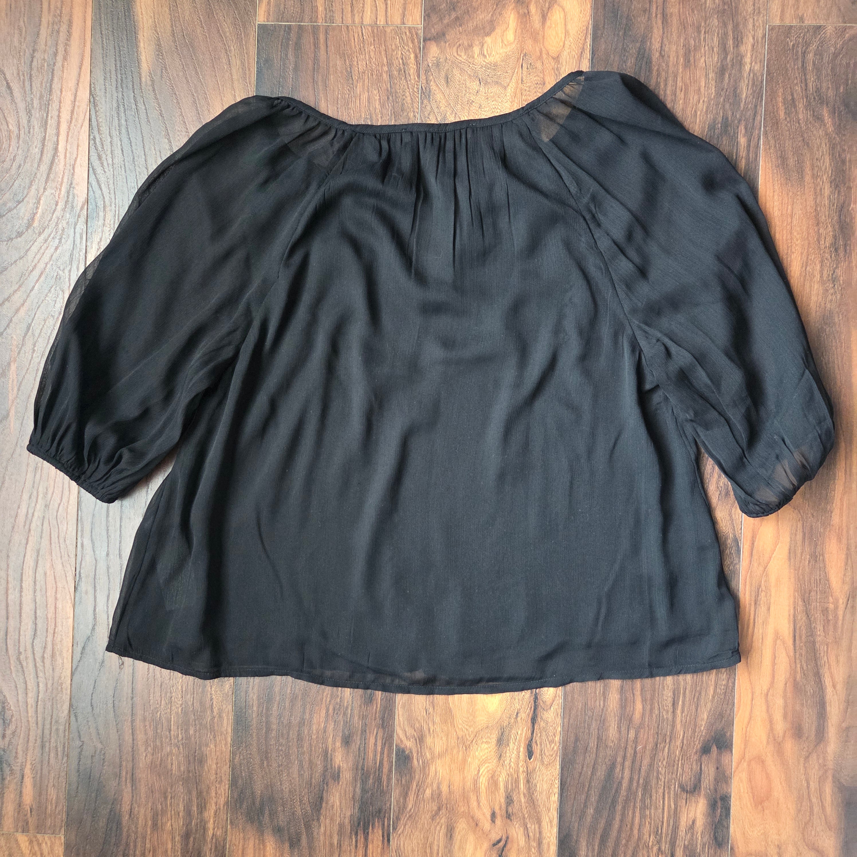Abercrombie & Fitch Sheer Blouse