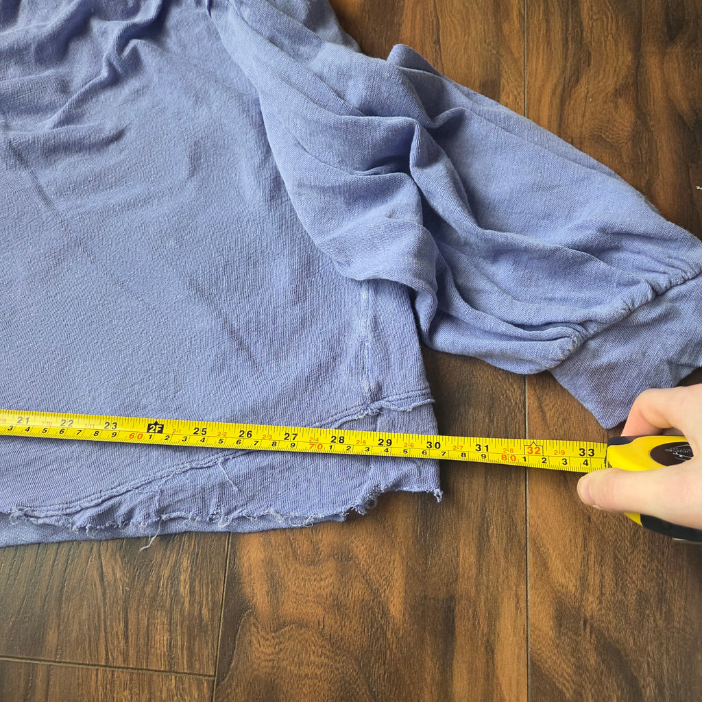 Free People We The Free Medium Oversized Cropped Long Sleeve