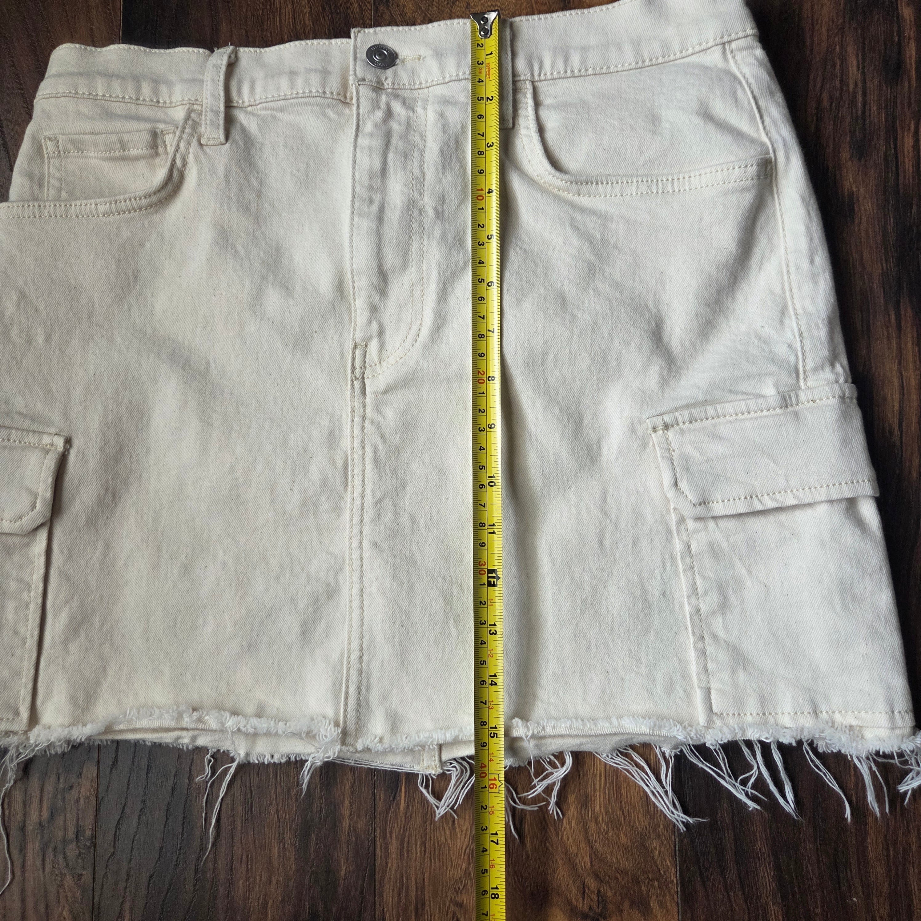 Hudson Jean Mini Skirt
