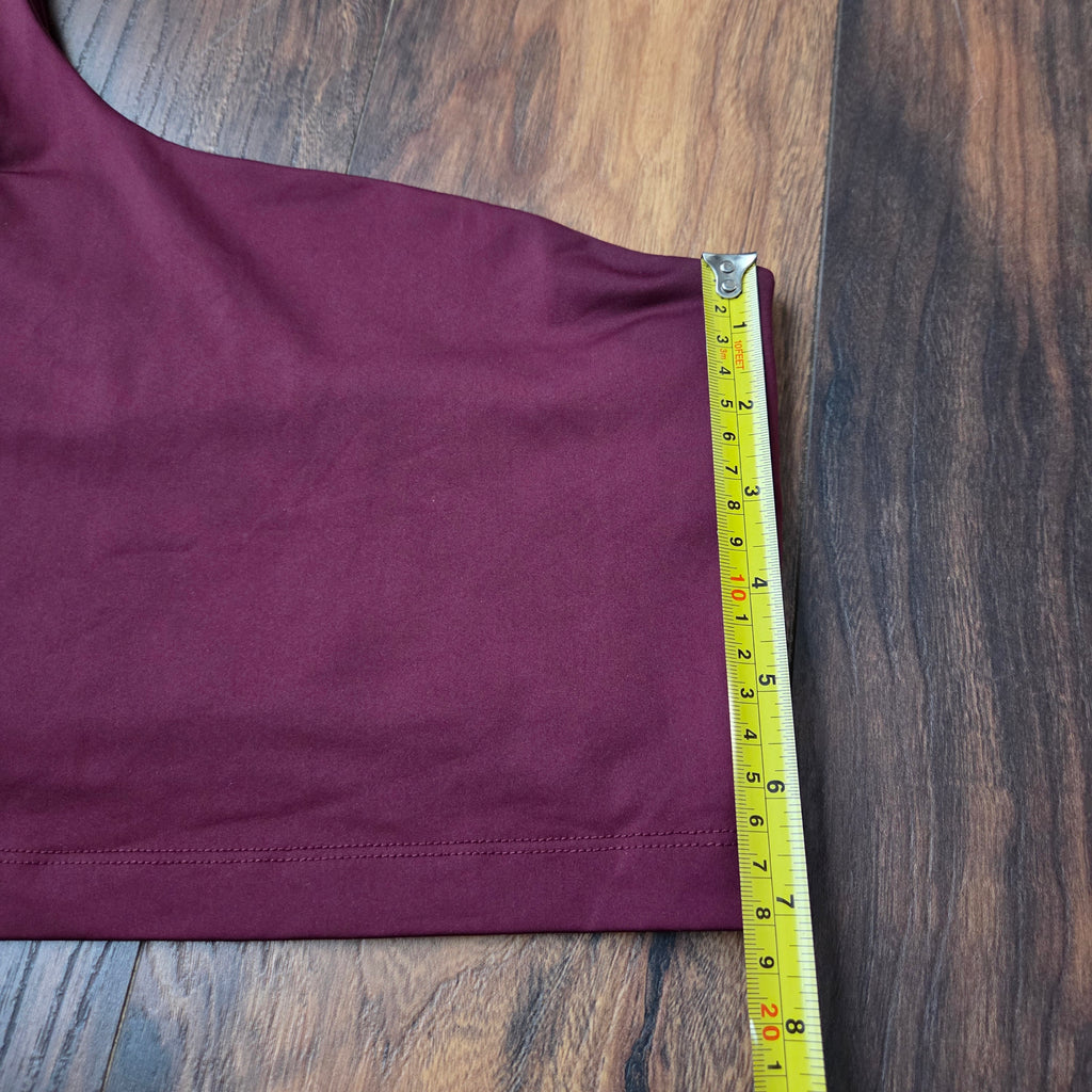 Fabletics Asymmetrical Double Strap Midi Bra