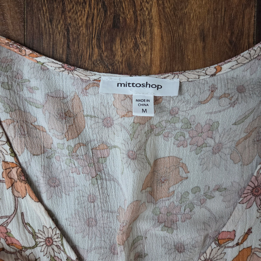 Mittoshop Floral Print Maxi Dress
