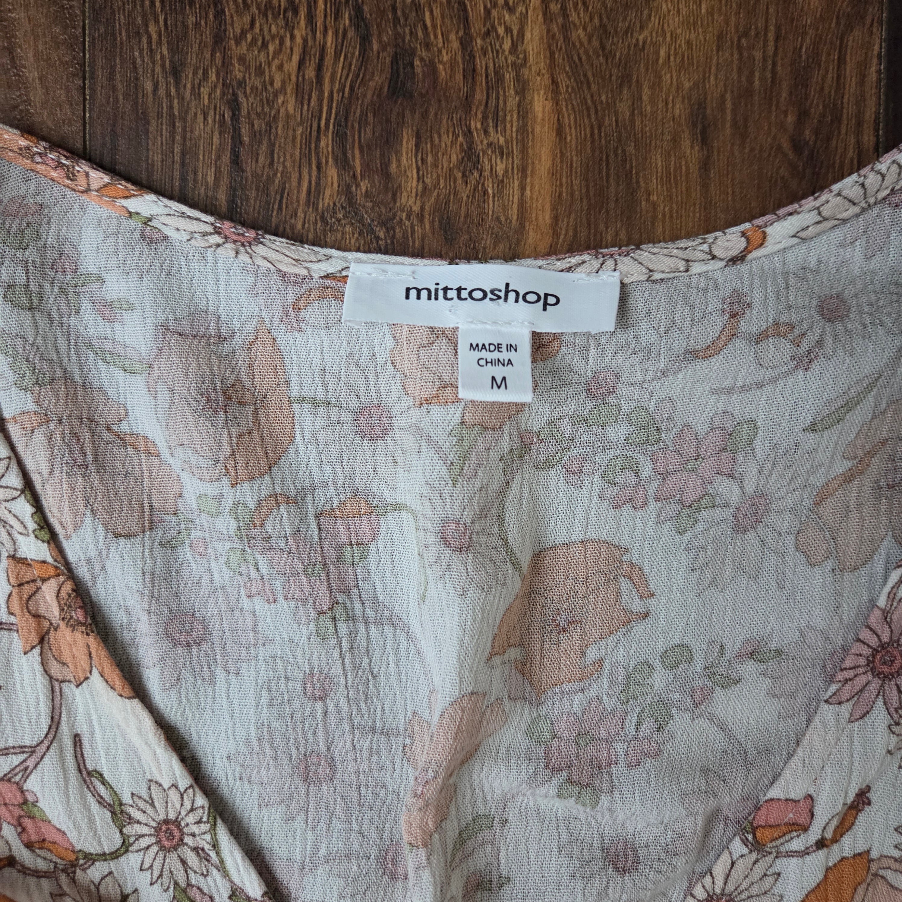 Mittoshop Floral Print Maxi Dress