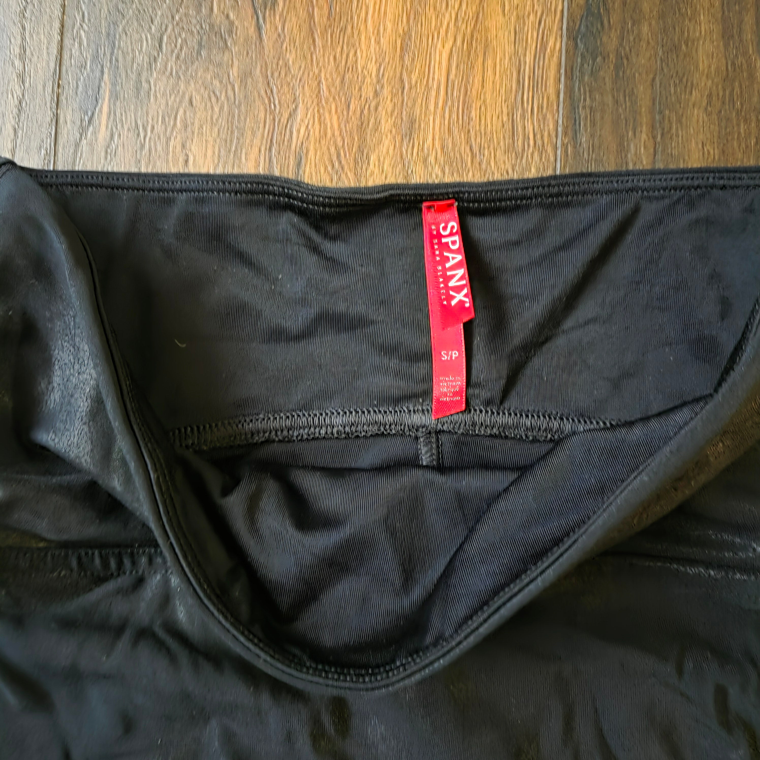 Spanx Faux Leather Leggings