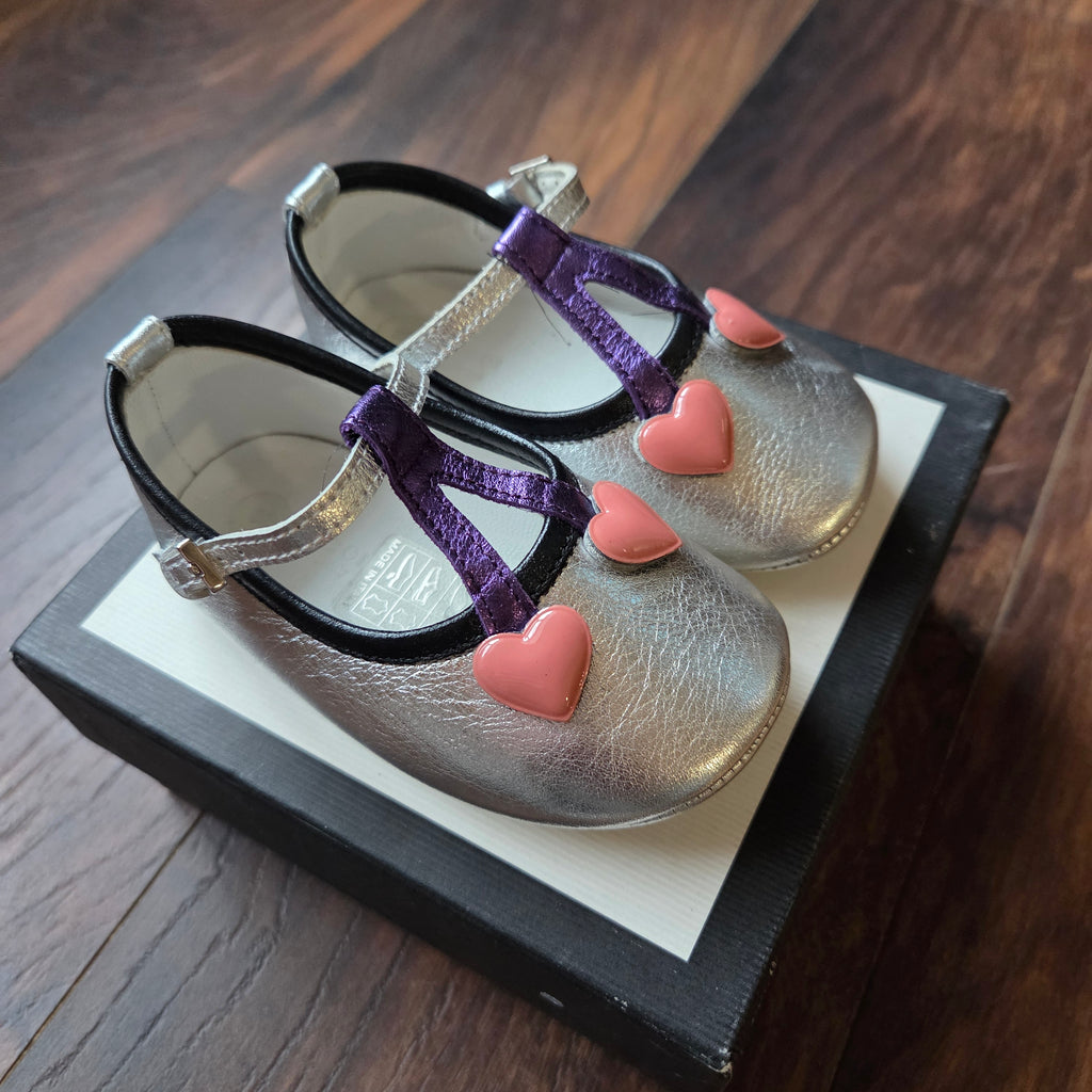 Gucci Ballet Flats with Cherry Heart
