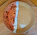 Handmade Pottery Stoneware Salad Plate 7" Artist Stamped