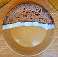 Handmade Pottery Stoneware Salad Plate 7" Artist Stamped